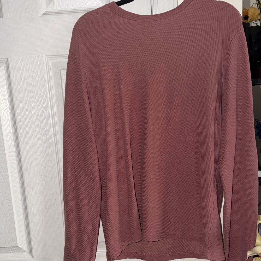 Ascot Relaxed Fit Men's Long Sleeve Shirt - Mauve